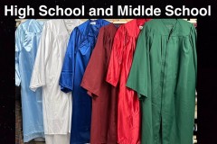 High School and Middle School colors