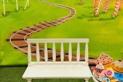 Candyland with Bench
