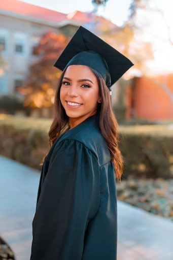 Senior photo in NYC