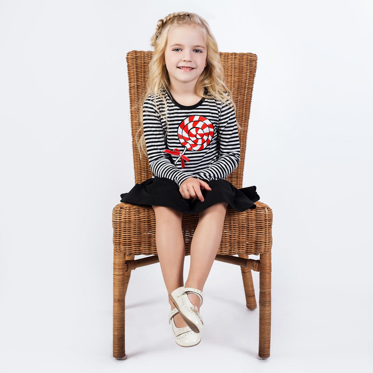 girl ready for school photography portrait